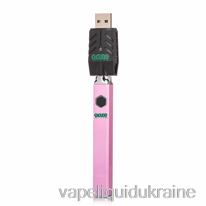 Vape Ukraine Ooze Quad Flex Temp 500mAh Battery Ice Pink